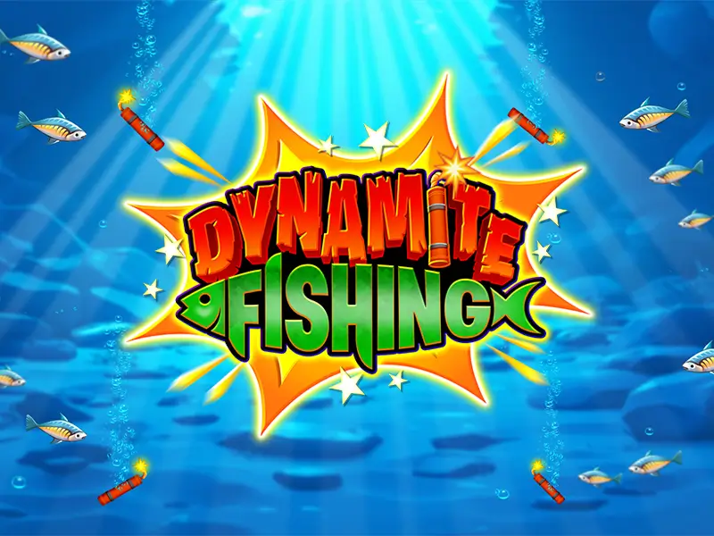 Logo da equipe Dragões Cibernéticos, representando o jogo Dynamite Fishing
