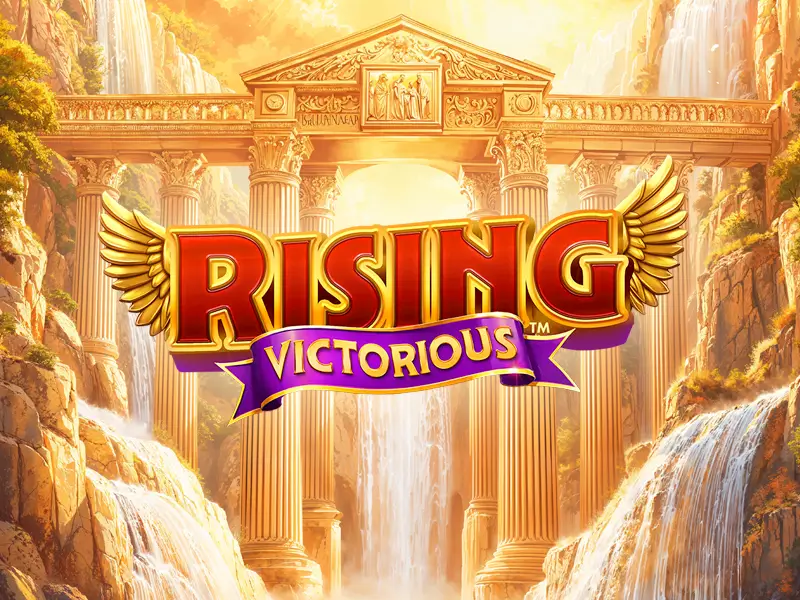 Logo da equipe Esquadrão Relâmpago, representando o jogo Rising Victorious